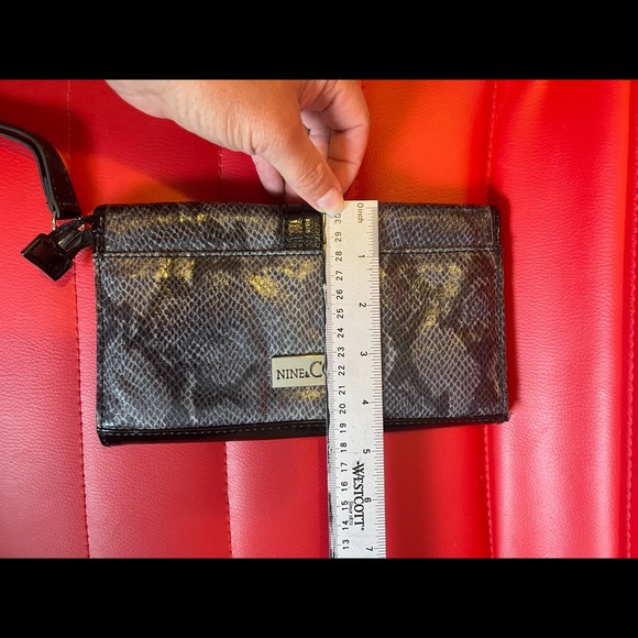 Snakeskin Clutch by Nine & Co - Picture 10 of 10